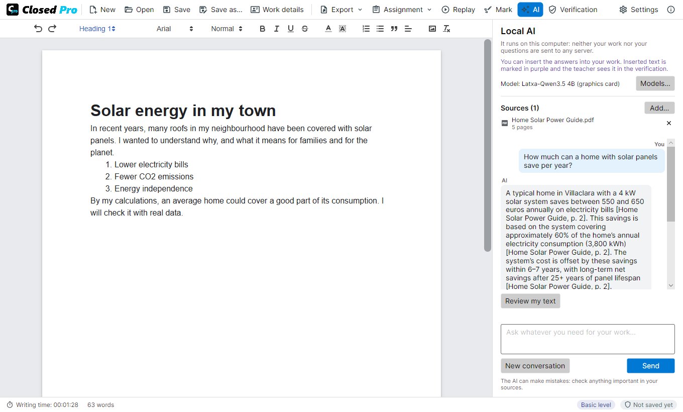 Answers with citations