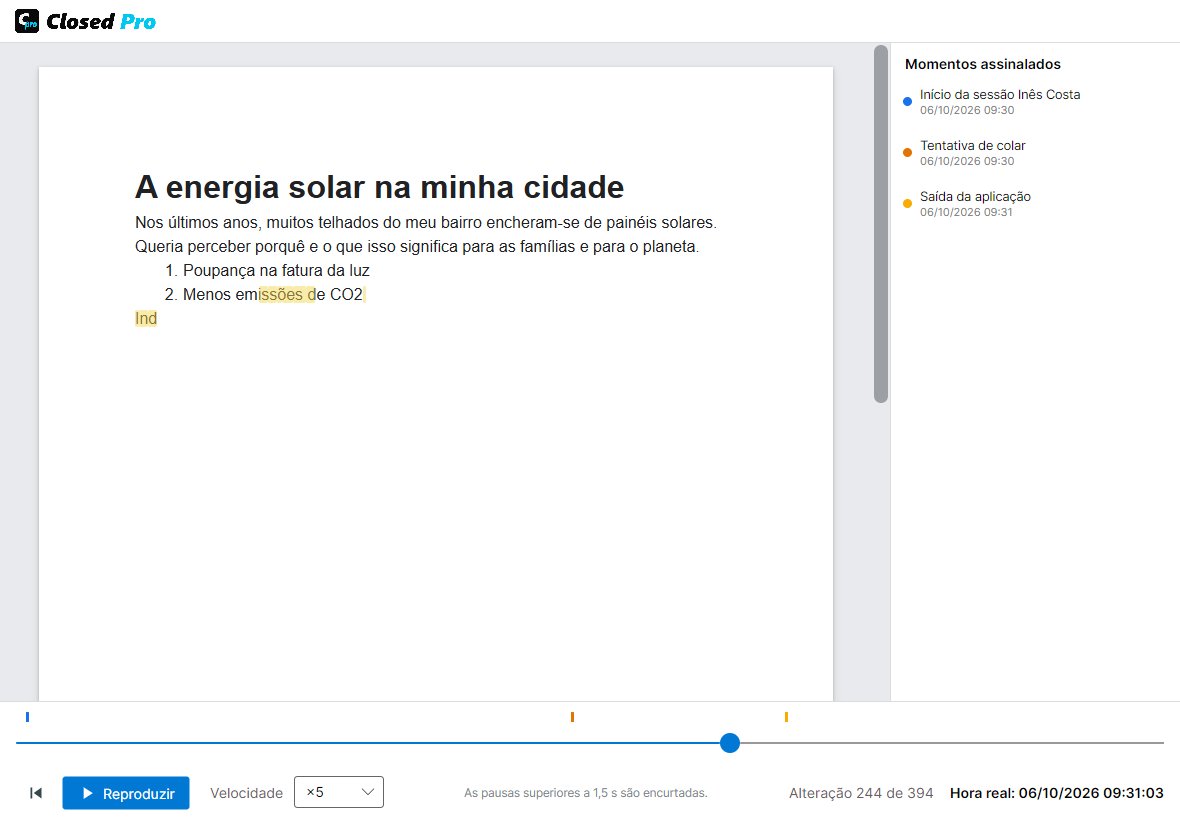Janela de reprodução