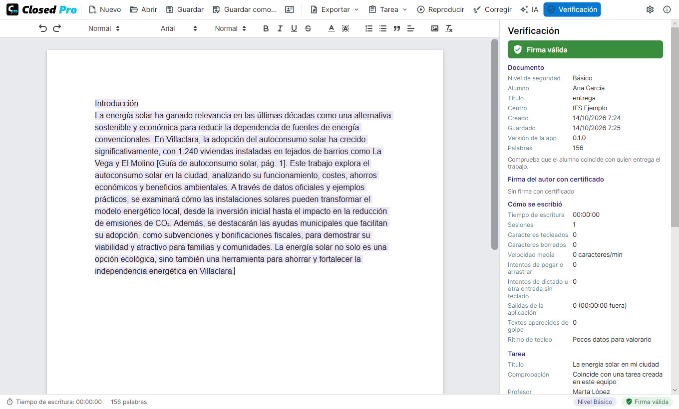 Panel de verificación con el uso de la IA